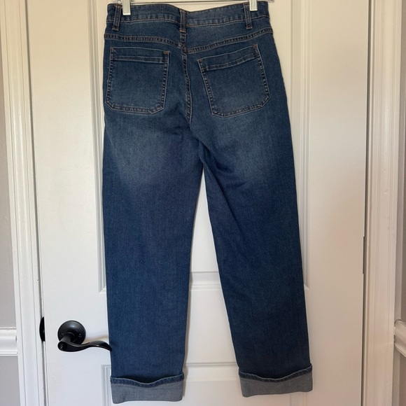 Daily Threads Women’s Ankle Straight High Rise Size 2 Jeans - Picture 2 of 7